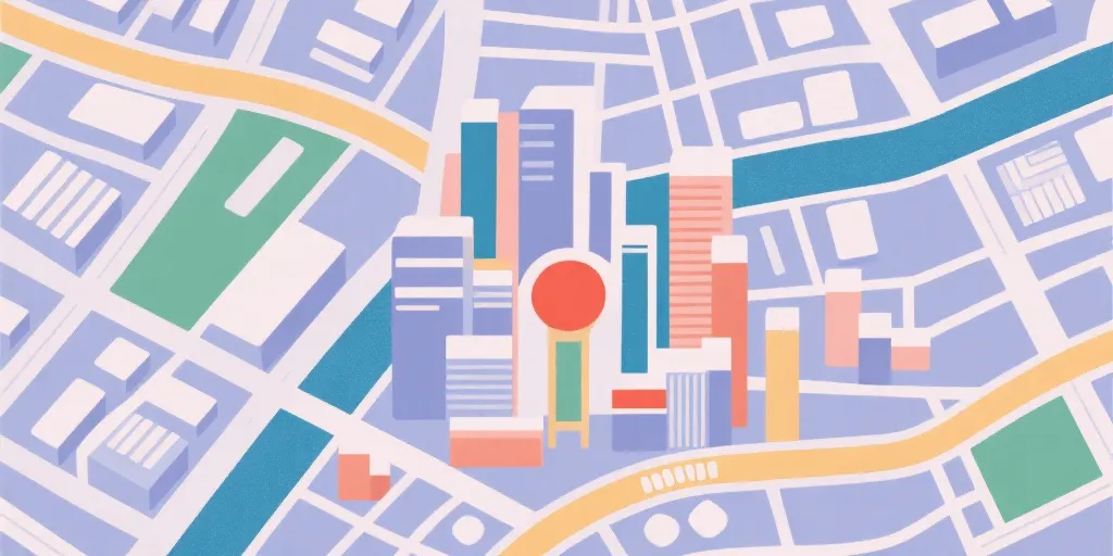 到访路线示意图